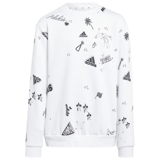 Adidas Παιδικό φούτερ JG BLUV Q3SWEAT